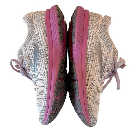 Brooks Revel 3 White Gray Purple Running Shoes Sneakers Women's Size 7.5 - Picture 4 of 8